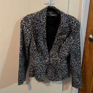 Zebra print jacket